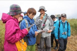 落合沼の再生を現地で見学