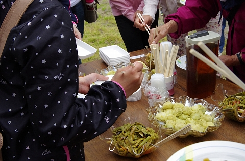 伝承の会食材